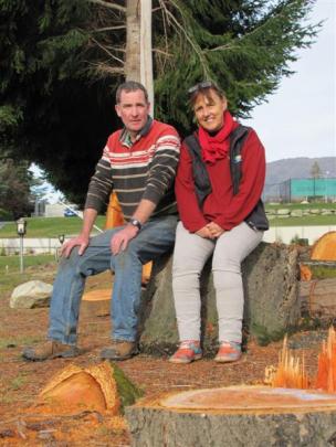 Aggie Hofsteenge and Rudi Sanders are working on a major upgrade of  the Wanaka Lakeview Holiday...