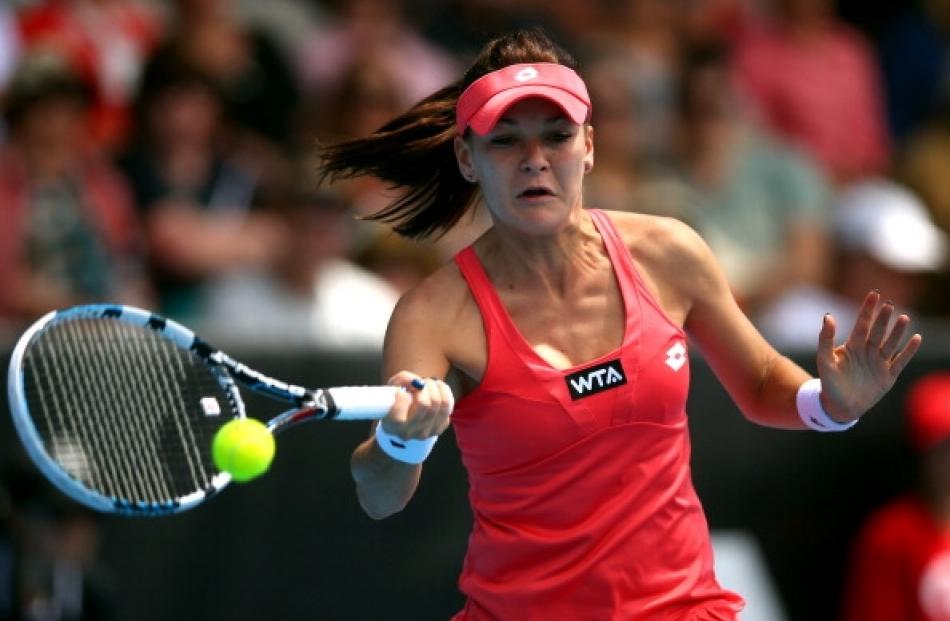 Agnieszka Radwanska. Photo by Getty