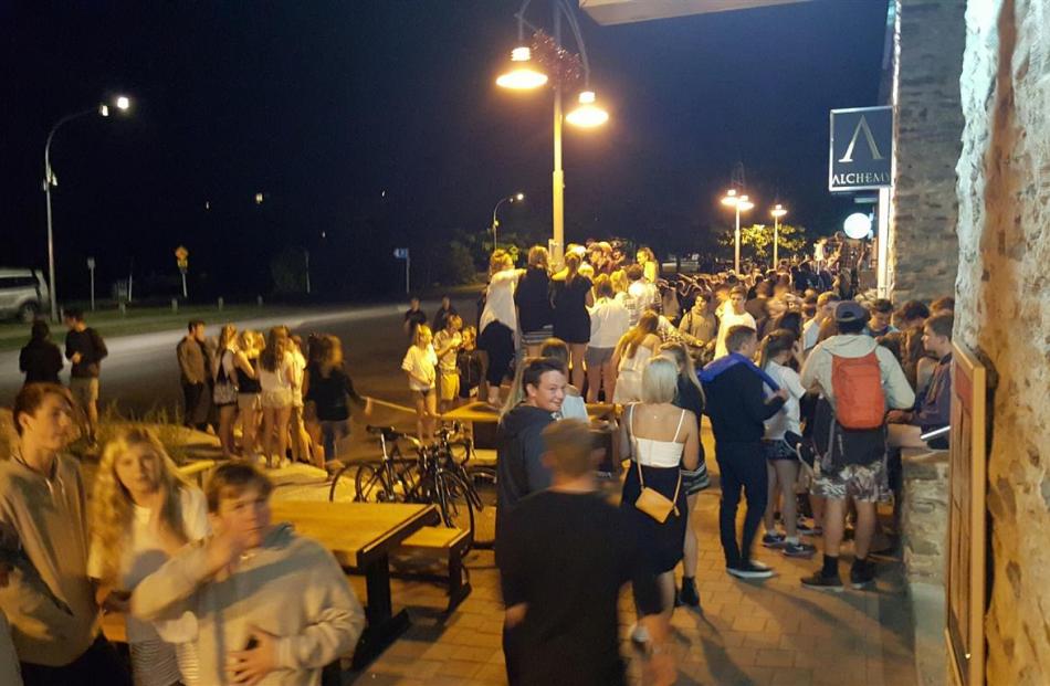 Alchemy Cafe co-owner Carl Hamlin says he thinks police were ‘‘overwhelmed’’ by the number of...