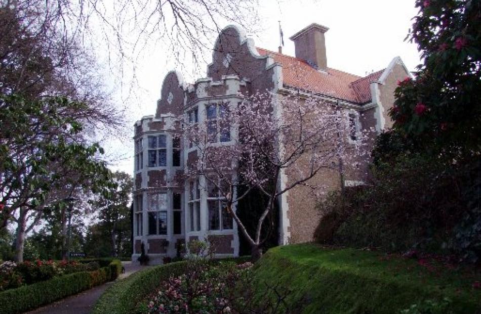 Although the garden is much changed, the Theomins' house remains unchanged. Photos by Gillian Vine