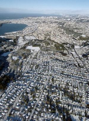 An aerial view of Northeast Valley. Photo from ODT files.