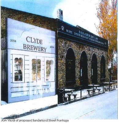 An artist's impression of the planned addition to the restaurant building. Image by Jackie...