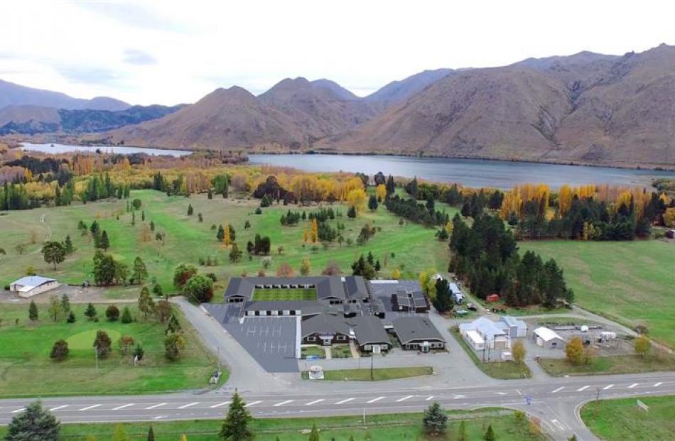 An artist's impression of the redeveloped former Otematata Lakes Hotel complex, with Lake...