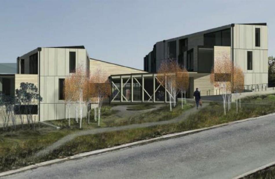 An impression of the proposed three-star hotel to be built in Wanaka's Lakeside Rd. IMAGE: SUPPLIED