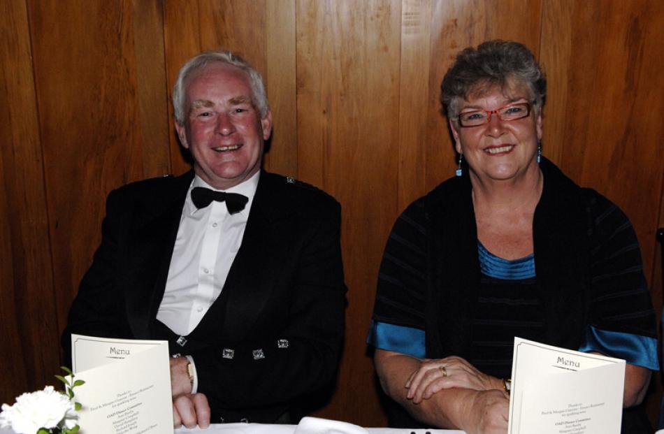 Hugh Marshall and Diane Clark, both of Dunedin.