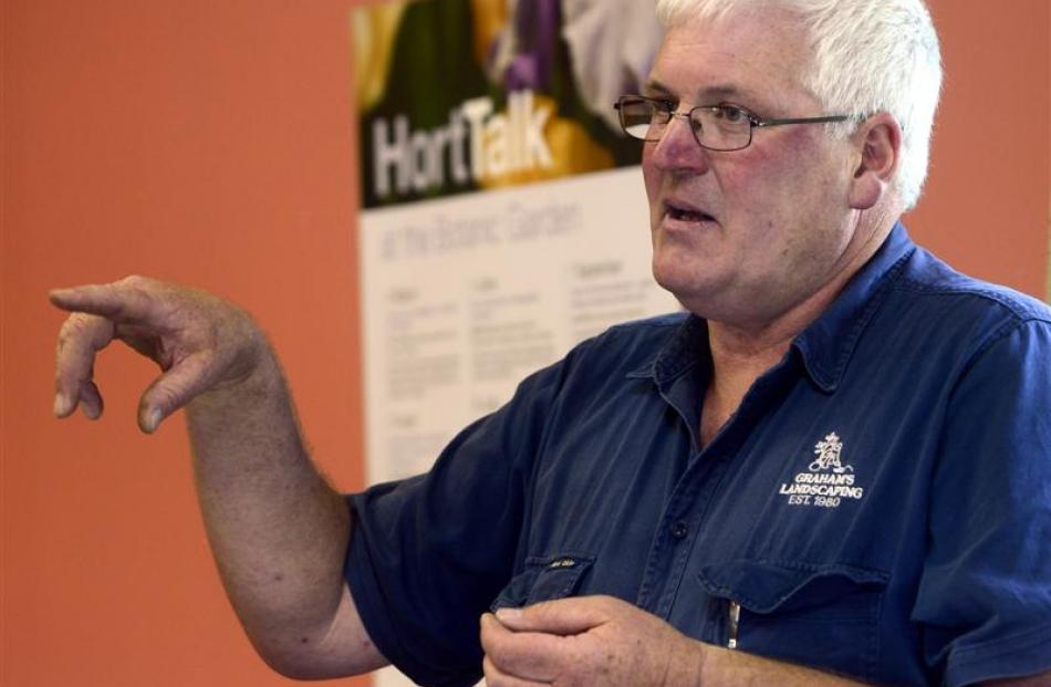 Apiarist John Graham presents the final HortTalk of the year, on the need for bees, at the...