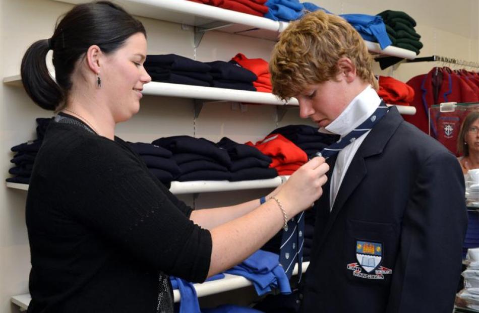 Secondhand uniforms in short supply Otago Daily Times Online News