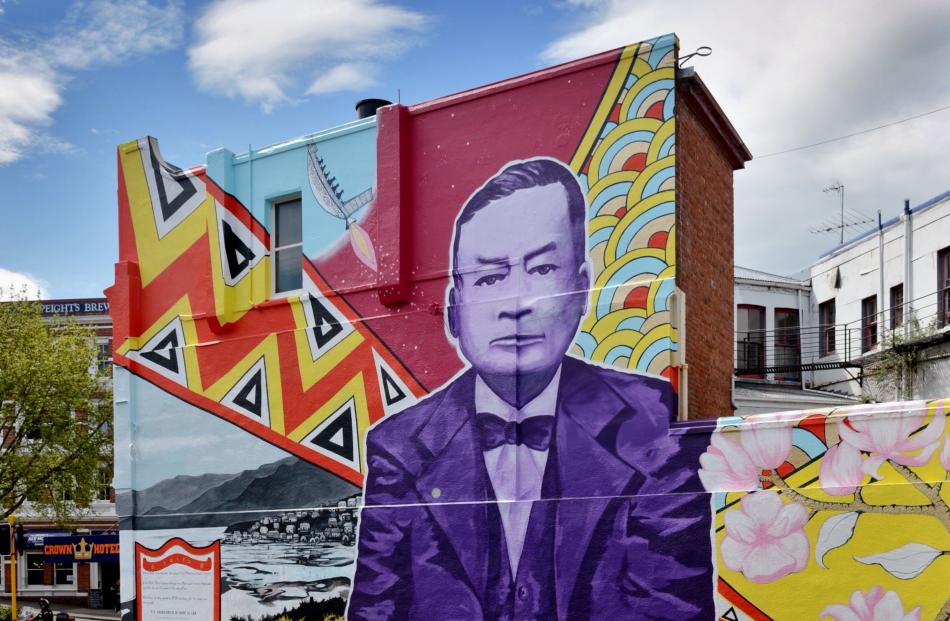 Artist: Stickum Co-op (Guy Howard-Smith and Aroha Novak) (New Zealand). Where: Crown Hotel, 179...