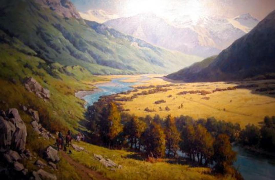 Artwork from Ben Ho, Rees Valley, Oil on canvas.