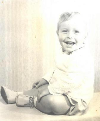 As a toddler in the 1970s.
