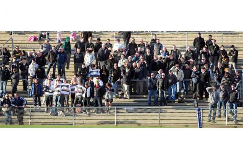 The crowd at Carisbrook on Saturday.