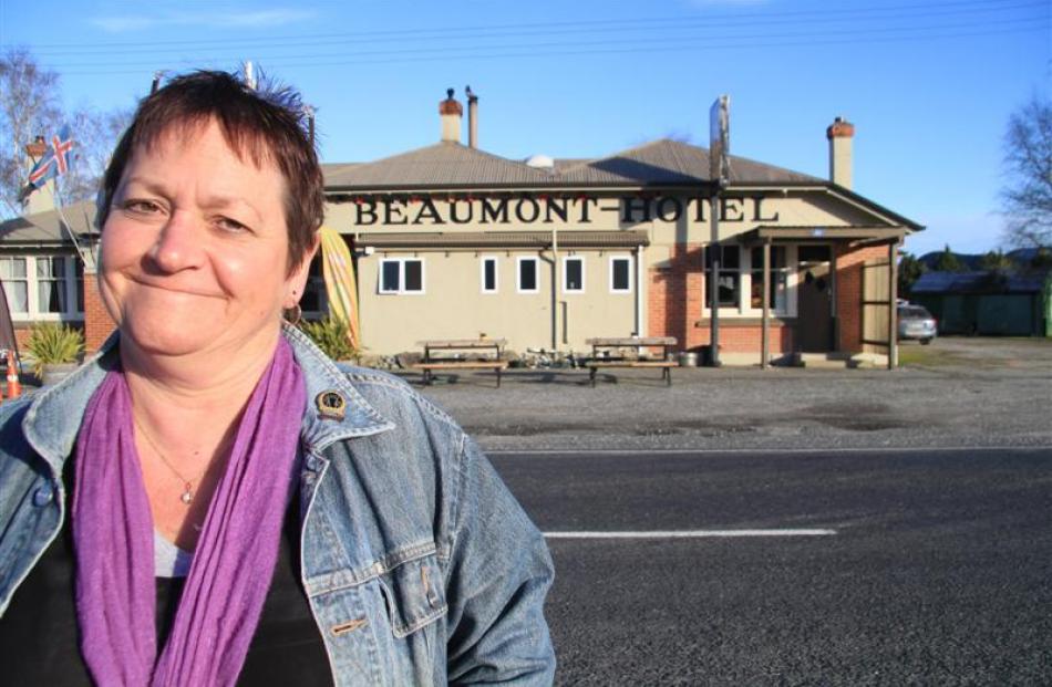 Beaumont Hotel publican Alison Mills says although her local regulars live on the other side of...