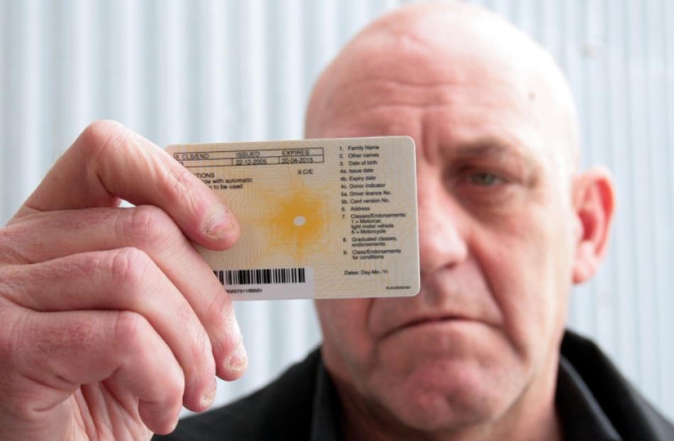 Ben Bolton, Dunedin operations manager with October Protection, casts his eye over a driver's...