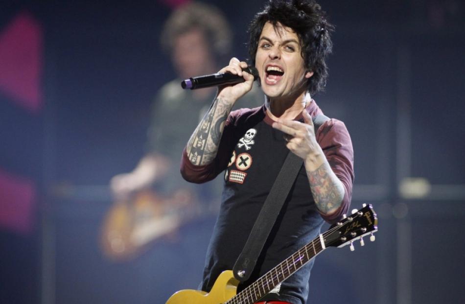 Billie Joe Armstrong. Photo by Reuters.