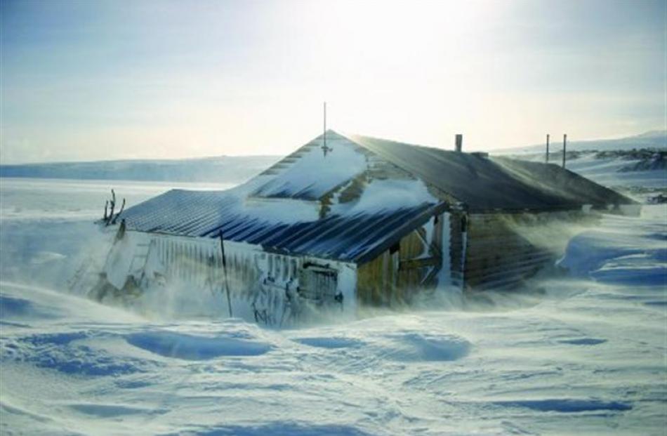 Captain Robert Falcon Scott's hut at Cape Evans, the Antarctic. Photos by Antarctic Heritage...
