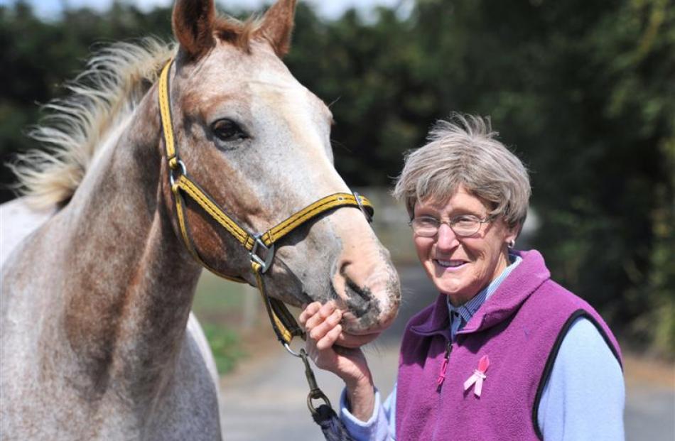 Cavalcade veteran Alice Sinclair, of Mosgiel, hopes to complete many more cavalcades with her...