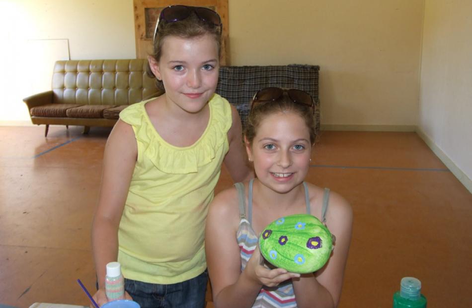 Charlotte (9) and Natalie (11) Amersfoort, of Christchurch.