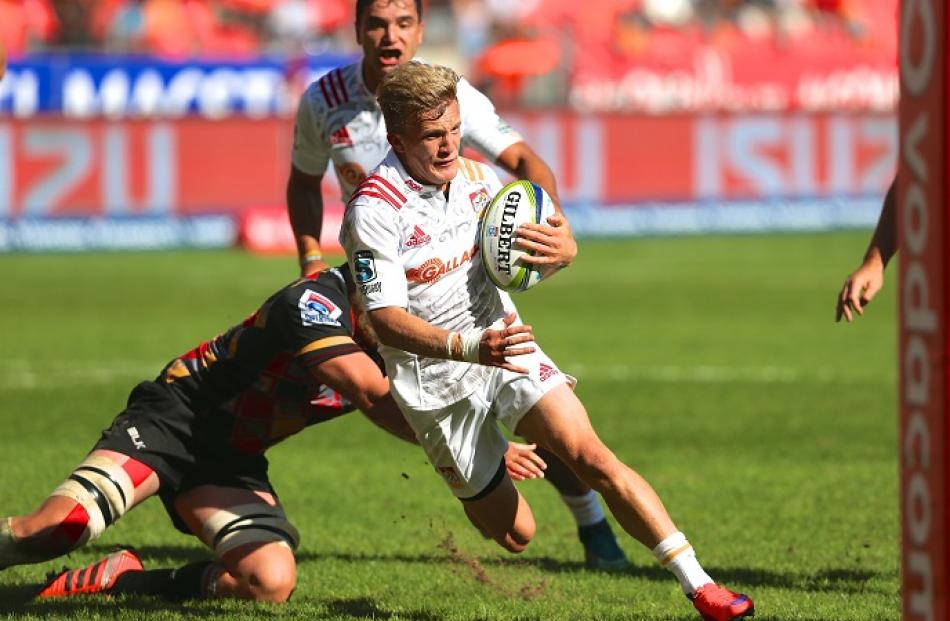 Chiefs fullback Damian McKenzie excelled when igniting the his side's attack. Photo Getty