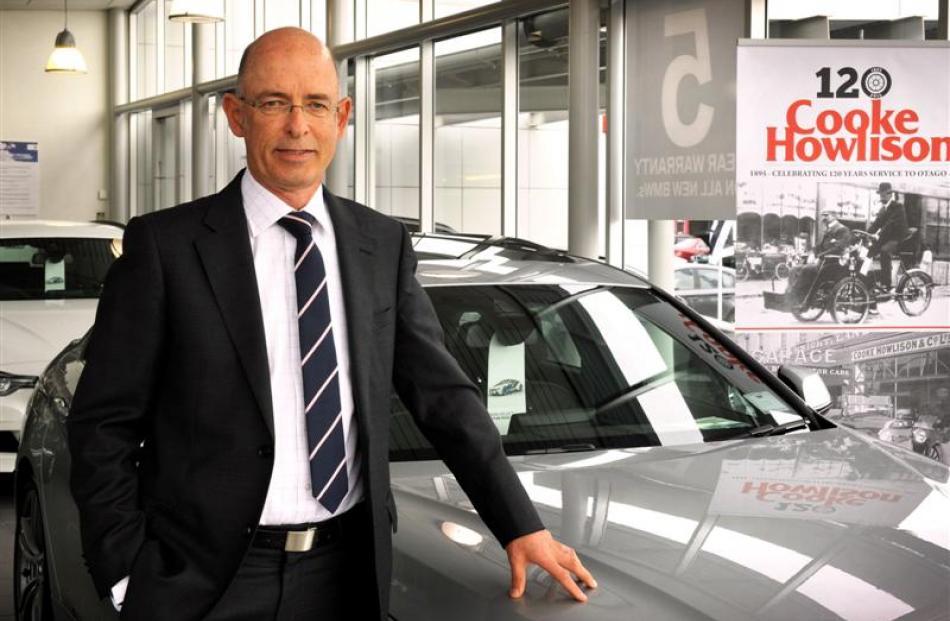 Cooke Howlison managing director John Marsh at Cooke Howlison BMW in Andersons Bay Rd. Photo by...