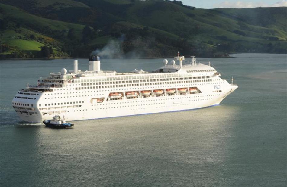 Cruise ship Dawn Princess.