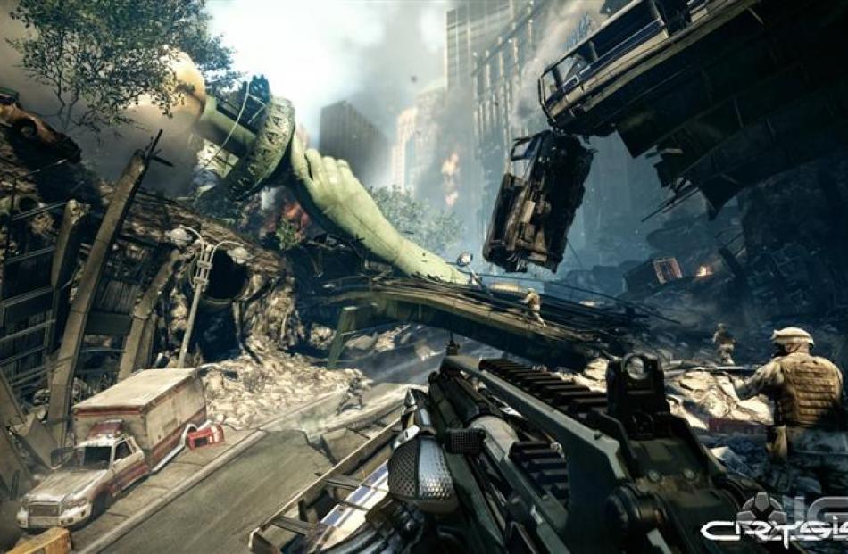 Crysis 2
From: Electronic Arts
For: Xbox 360, PS3, PC