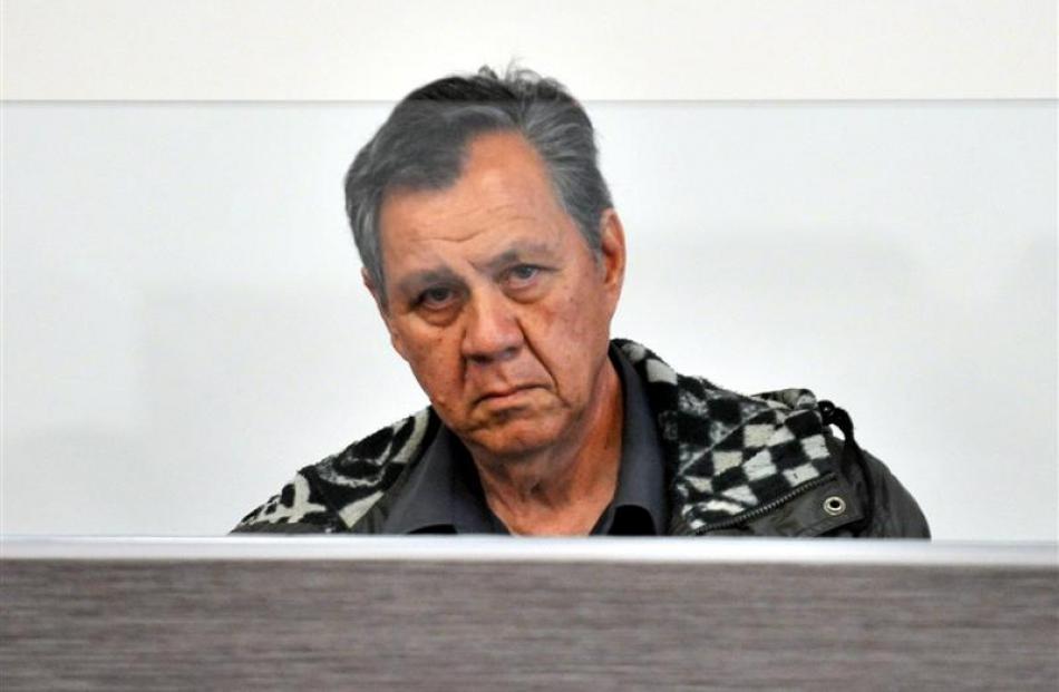 Damas Flohr in the Dunedin District Court during his trial in November. Photo by ODT.