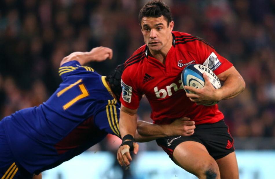 Dan Carter wants to play for the Crusaders after the June test break.  (Photo by Phil Walter...