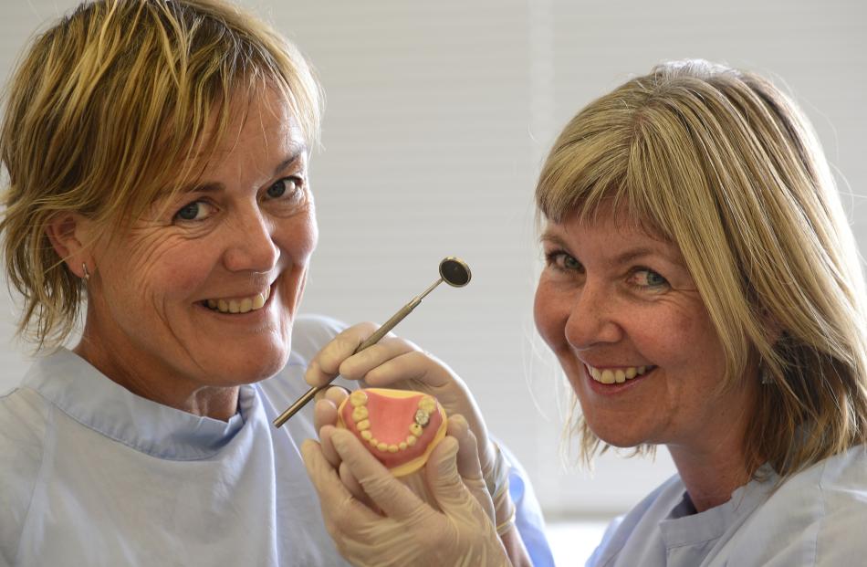 Dr Lyndie Foster Page (left) and Dorothy Boyd, of the Dunedin Dental School, have carried out...