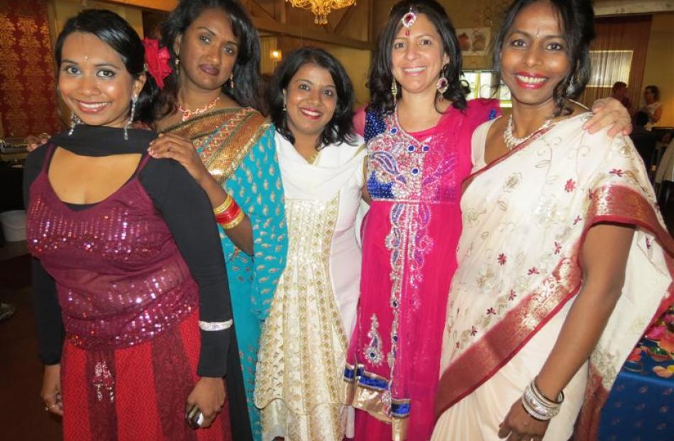 Queenstown Indian Community founders (from left) Kemha Selvaraju, Vijay Naidu, Sunitha...