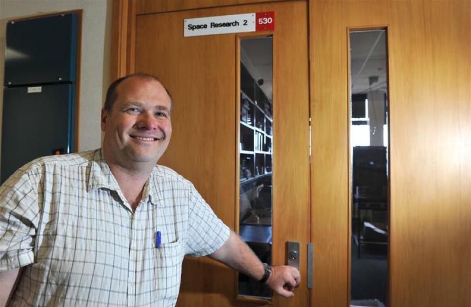 Doors into collaborative space research are opening these days  for Dunedin physicist Associate...