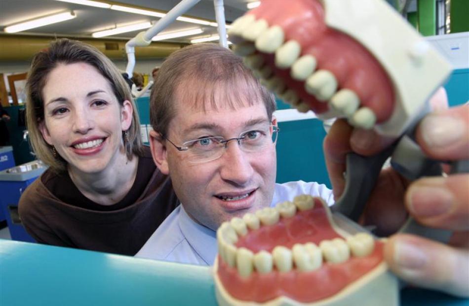 Dr Carla Meledandri and Dr Don Schwass  have invented a new product to improve dental health....