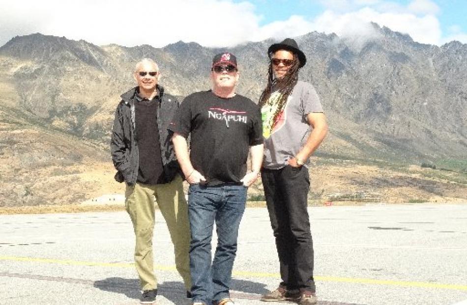 UB40 band members (from left) Mickey Virtue, Ali Campbell and Terrence 'Astro' Wilson at...