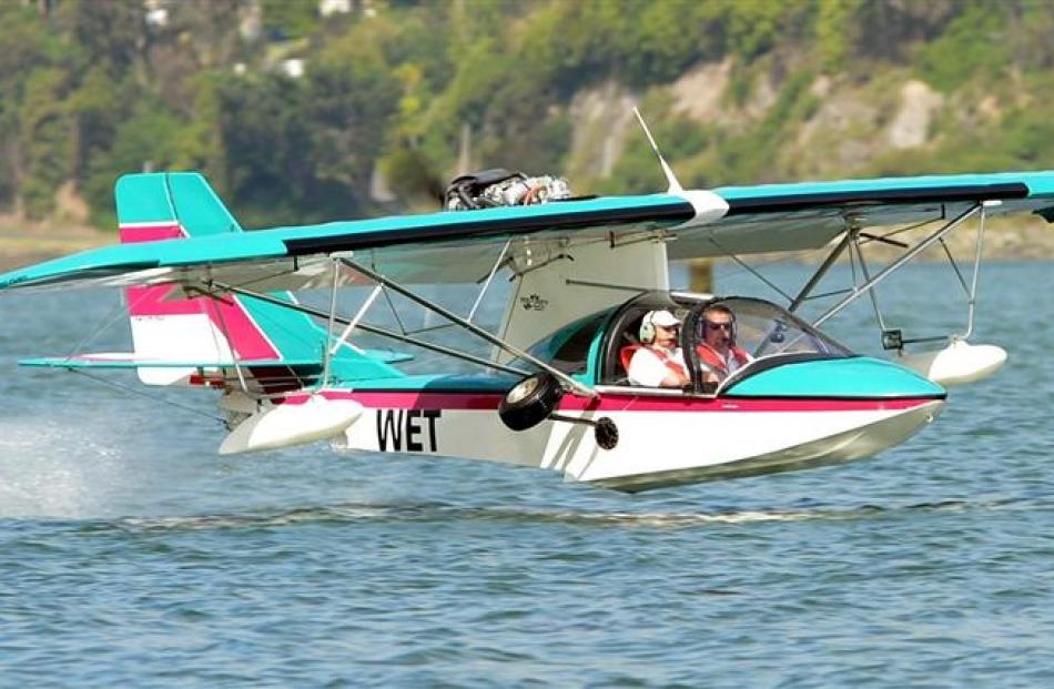 Dunedin builder Craig Buist loves flying his amphibious aircraft in and around the city, and will...