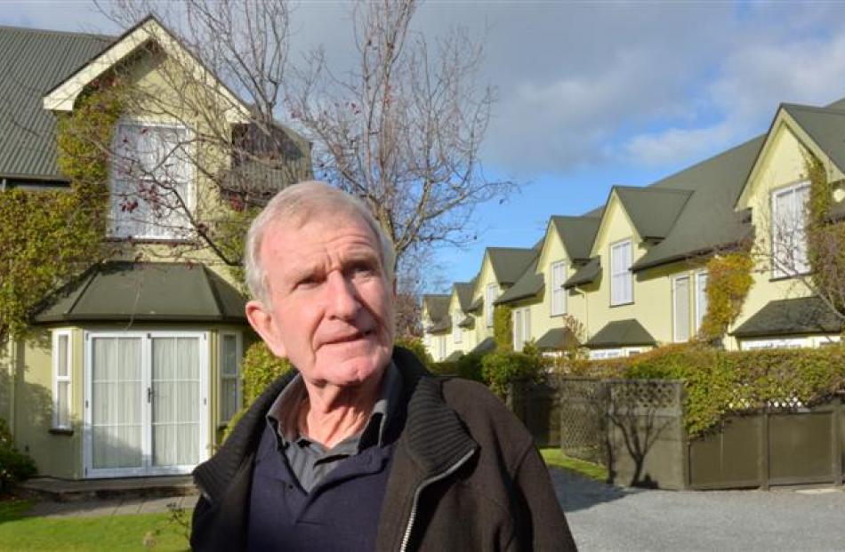 Dunedin landlord Jim Casey says he treats his flats and his  tenants well. Photos by Gerard O'Brien.