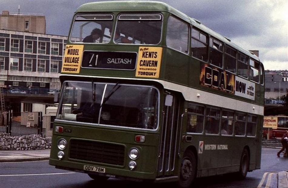 Dunedin mechanic Anthony Holliday has started restoring this 1974 Bristol VRT double-decker bus,...