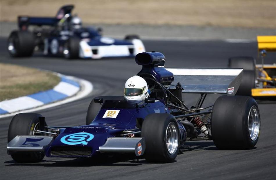 Dunedin's Steve Ross has an unassailable lead in the NZ F5000 Tasman Cup Revival series after the...