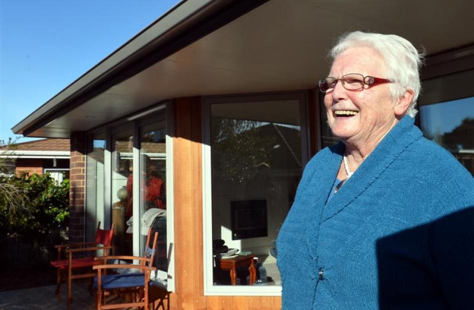 Dunedin woman Valerie Brown moved into her newly built home on Bay View Rd two days after the...