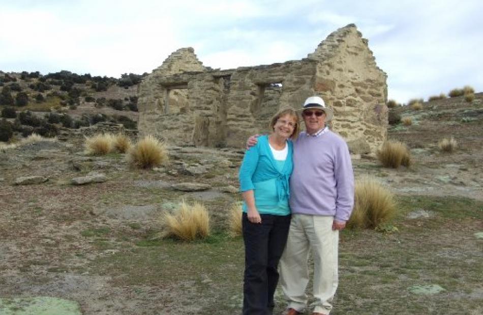 English visitors Hilary and Chris Rowlands visited Welshtown last year to see where Mrs Rowlands'...