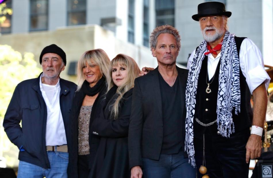 Fleetwood Mac on stage last year in New York City. Photo: Reuters