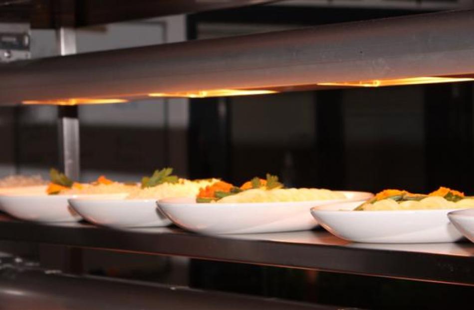 Food from the Dunedin Hospital's kitchen. Photo by ODT.
