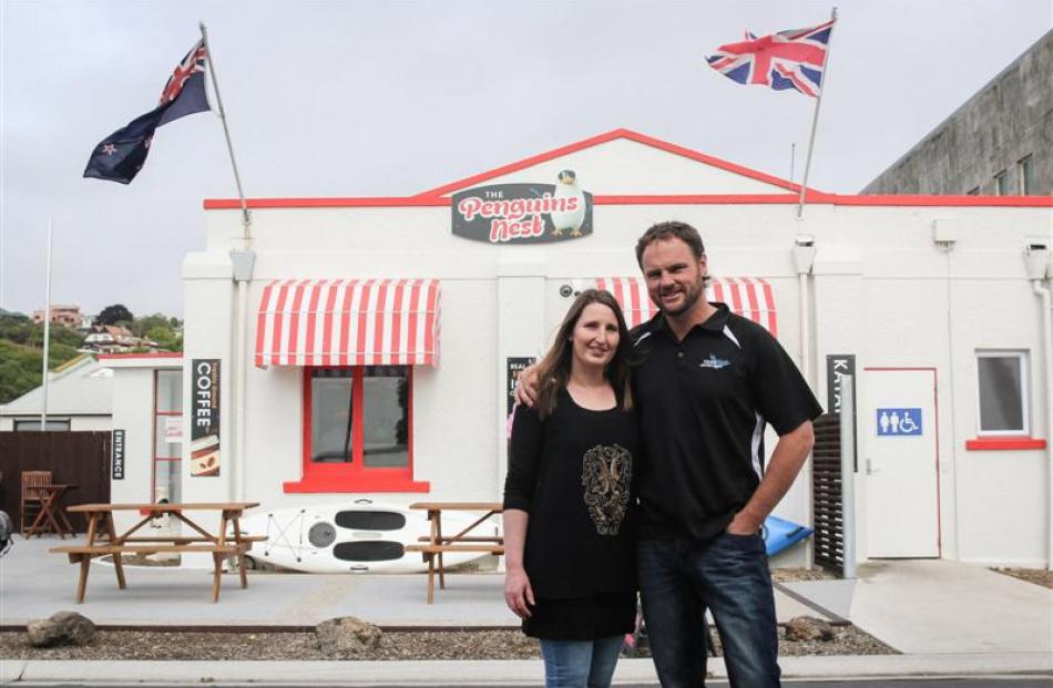 For Penguin's Nest owners Scott and Dee-Ann Fitzgerald the cafe has been just a first step....