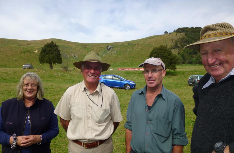 Four of the many people helping to organise next month's  Tux South Island and New Zealand...