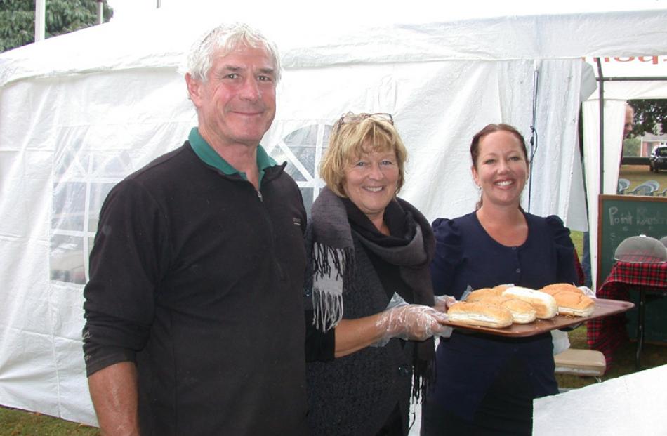 Gary and Ann Dennison and Heidi Elson-White, all of Waimate