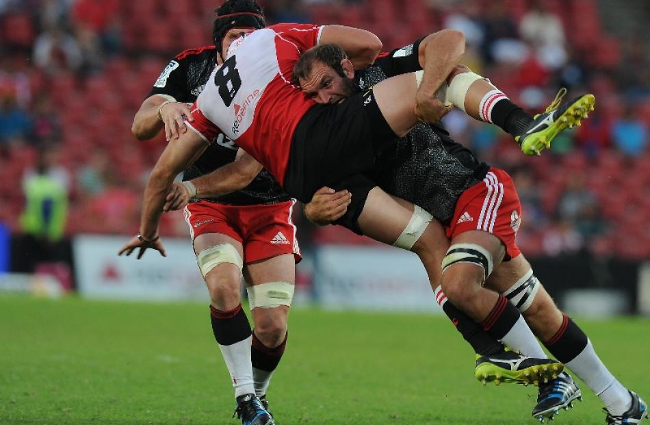 Rugby: Crusaders bounce back against Lions