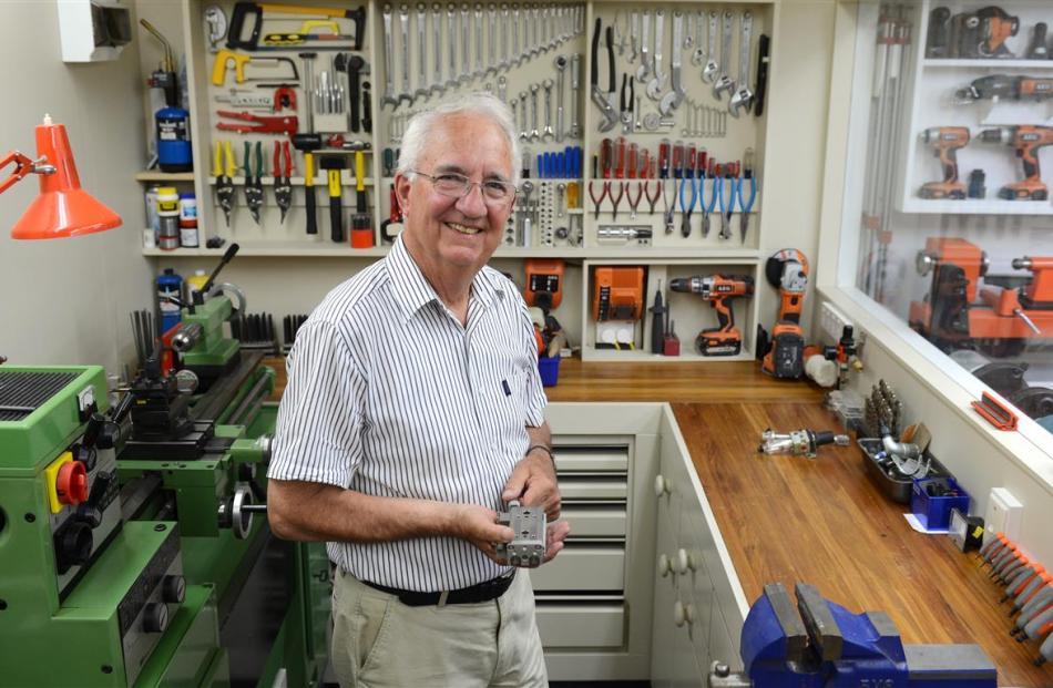Graham Batts feels at home in his well-appointed workshop after a 60-year career at Scott...