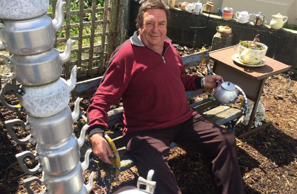 Graham Renwick (58) is the curator and creator of the quirky and always changing Teapot Land in...