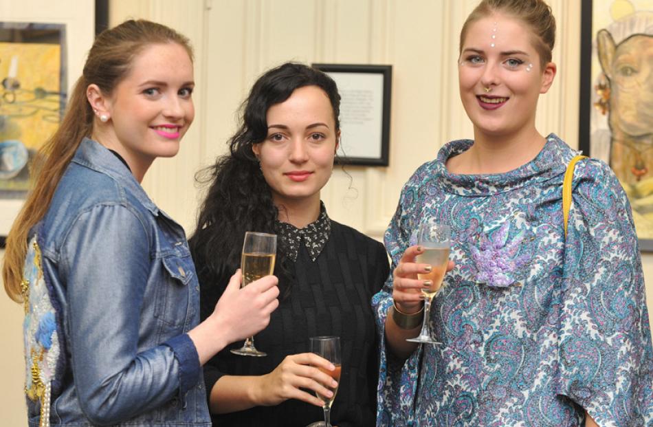 Hannah Knight (21) of Dunedin, Julia Sharp (21) of Christchurch, and Hannah Louise Heslop (20) of...