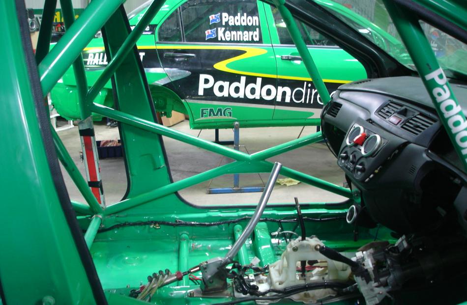 Hayden Paddon's Team Green have rebuilt both his 2008 championship-winning Mitsubishi Evo 9 and...