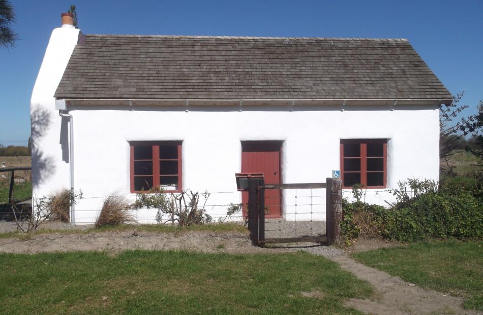 Hororata's historic cob cottage, Cotons' Cottage, is open to the public again. Photo by David Hill