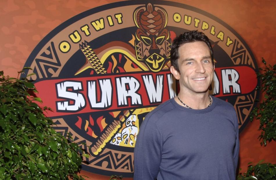 Host Jeff Probst at the 'Survivor Fiji' reunion show in 2007. Photo: Getty Images